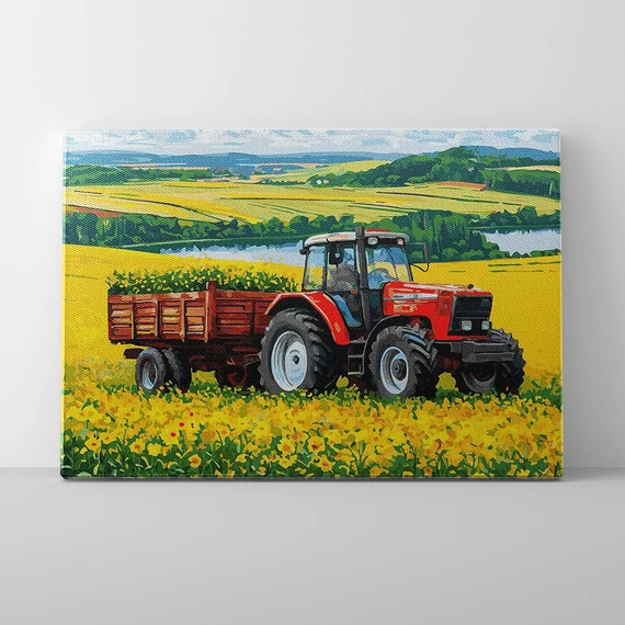 A föld ritmusa - Számfestő készlet, kerettel (40x50 cm)
