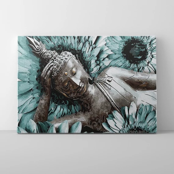Virágzó elme - Számfestő készlet, kerettel (40x50 cm)