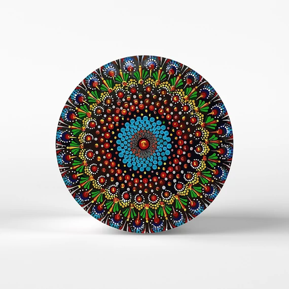 A megértés köre - Számfestő készlet, kerek kerettel (40x40 cm)