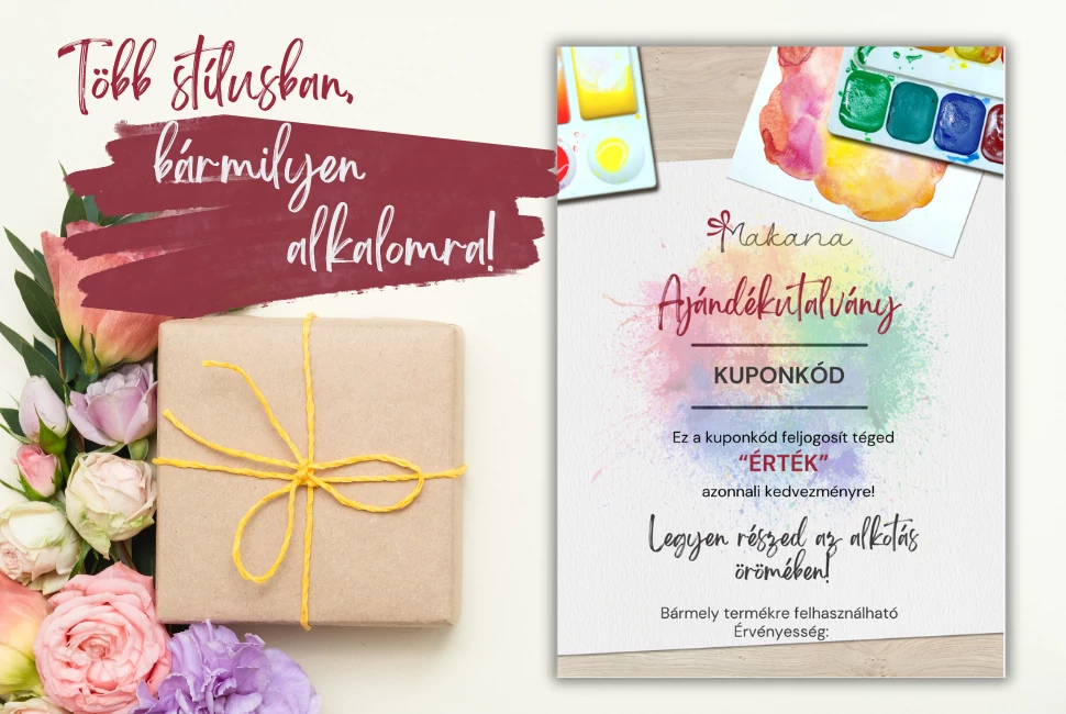 Ajándékutalványok